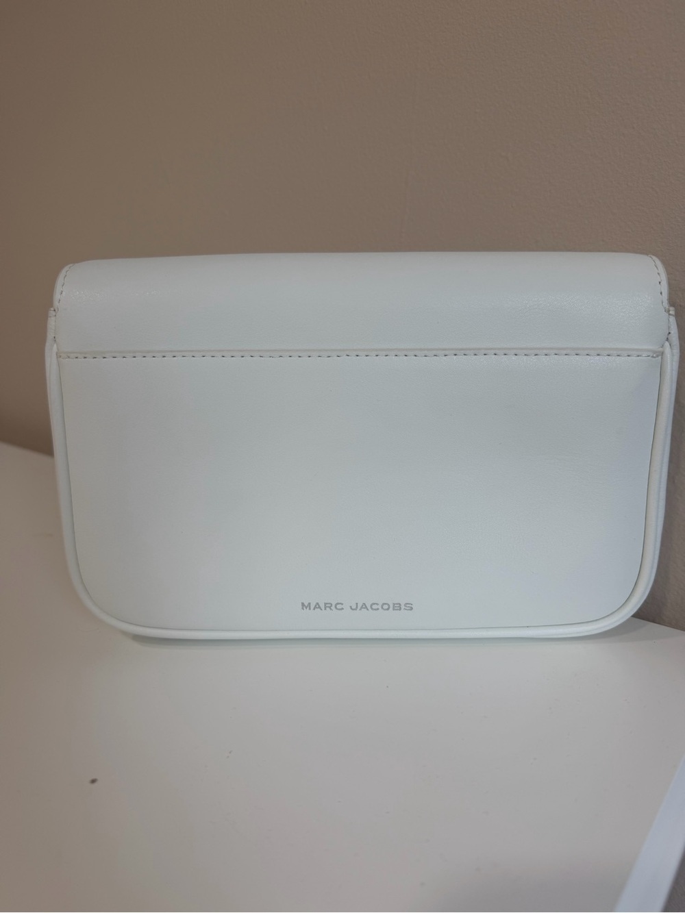 New Marc Jacob’s The J MARC SHOULDER Medium white BAG - Picture 2 of 16